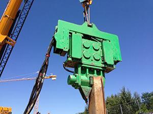 Hydraulic Power Pack Driving Pile Hammer